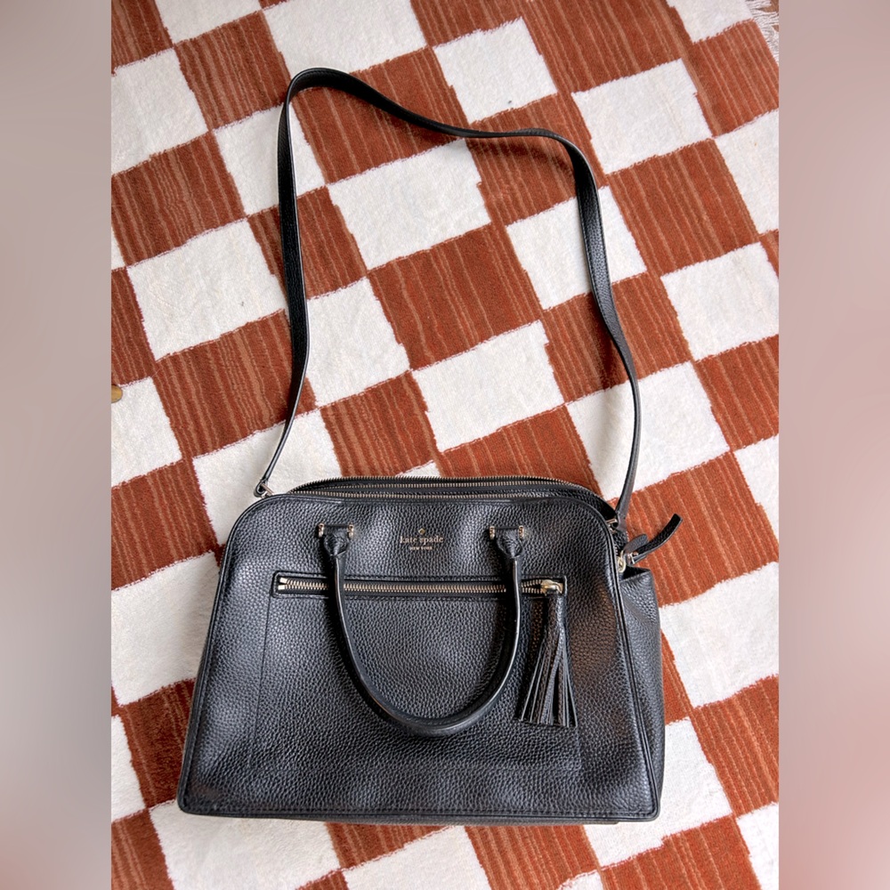 Kate Spade Kalen Chester Street Satchel handbag (black)